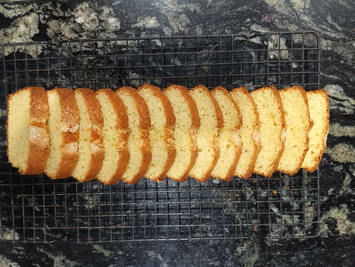 Bizcocho de limón (650 gramos -12 porc)